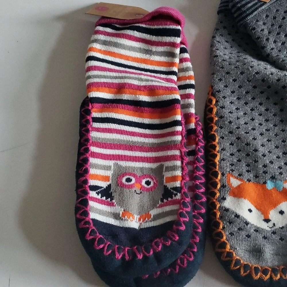 GIRLS Cute Animal Theme Moccasins Lot